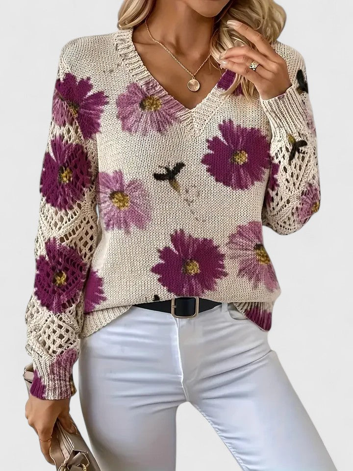 Valmère™ | pull harmonie florale