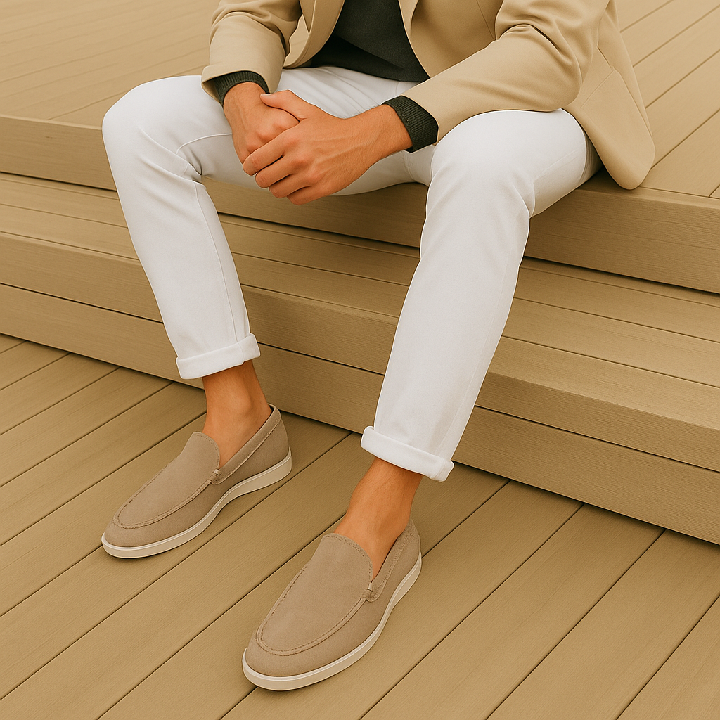 LUCAS | Mocassins Élégants en Daim