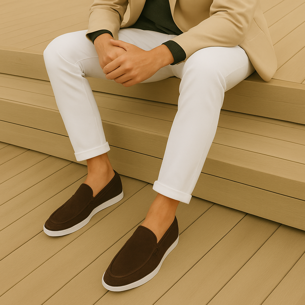 LUCAS | Mocassins Élégants en Daim