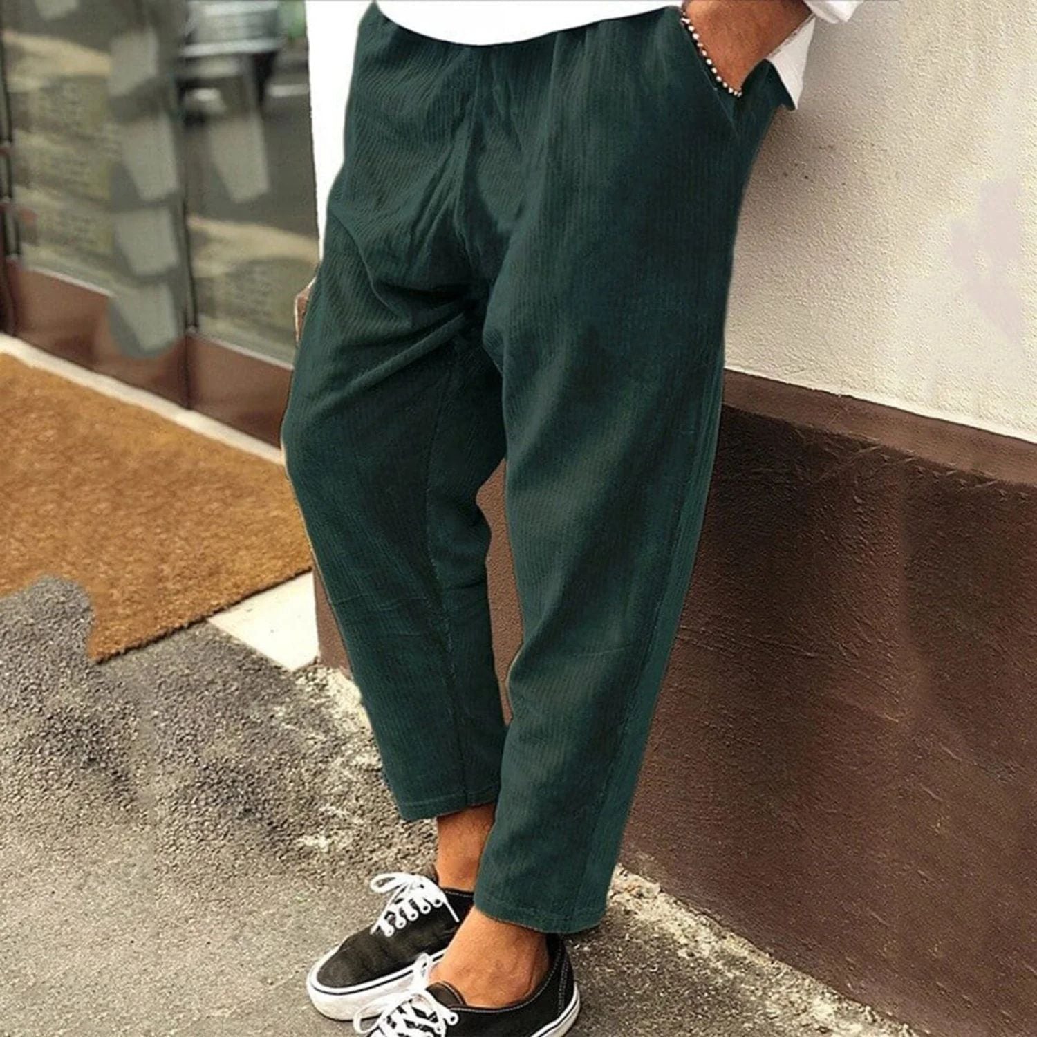 Valmère™ | Pantalon élégant en velours côtelé