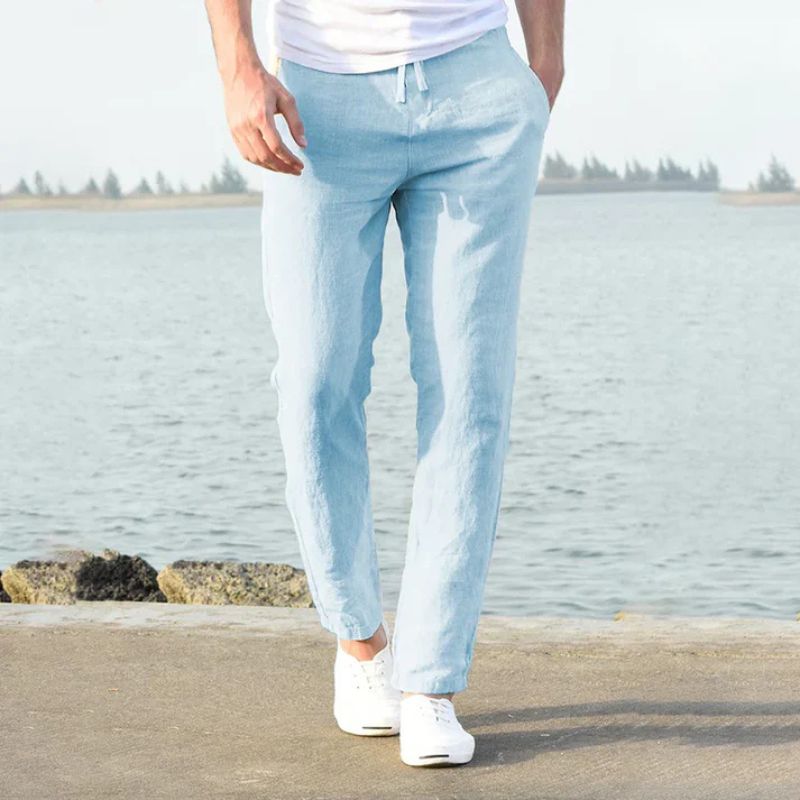 Valmère™ | Pantalon de lin décontracté